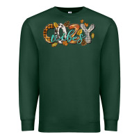 Sports Green Cozy vibes Premium Sweatshirt - NancyCooperArtShop