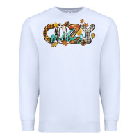 White Cozy vibes Premium Sweatshirt - NancyCooperArtShop