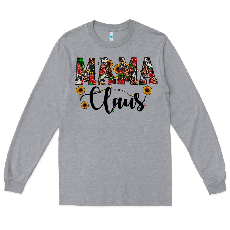 Mama Claus Long Sleeve Tee by JahusDesignShop | Teevron