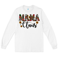 White mama claus Long Sleeve Tee - JahusDesignShop