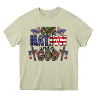 Mossy one nation under god Heavy Core Tee - CowhideDigitalArt