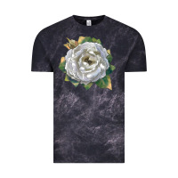 Cloud Black pillow fight rose Vintage Tee - LillyAllenDesigns