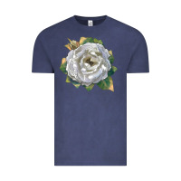 Vintage Denim pillow fight rose Vintage Tee - LillyAllenDesigns