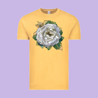 Pillow Fight Rose Vintage Tee Designed By Lillyallendesigns