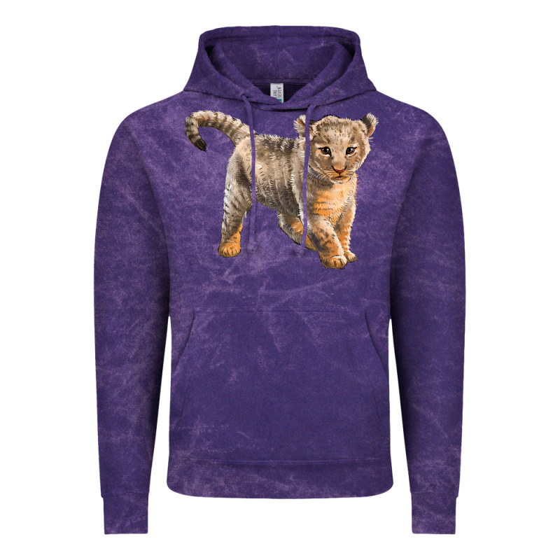 Baby Lion Vintage Hoodie by LillyAllenDesigns | Teevron