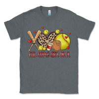 Charcoal Heather rub some dirt on it softball Classic Tee - MaliasSmallBusiness
