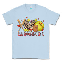 Dusty Blue rub some dirt on it softball Classic Tee - MaliasSmallBusiness