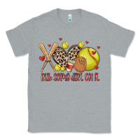 Heather Grey rub some dirt on it softball Classic Tee - MaliasSmallBusiness