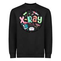 Black x ray tech Heavyweight Sweatshirt - MaliasSmallBusiness