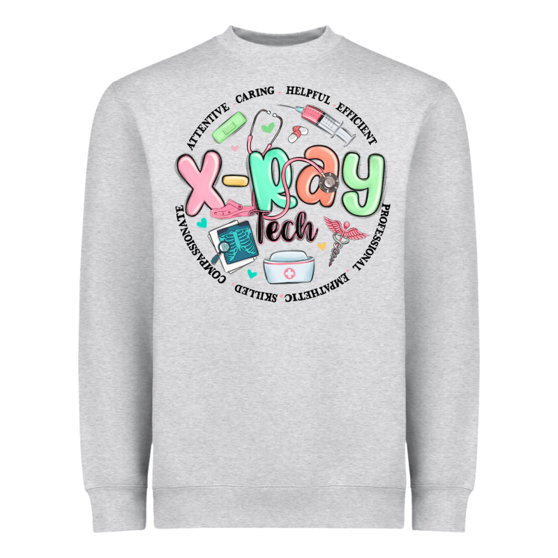 X Ray Tech Heavyweight Sweatshirt by MaliasSmallBusiness | Teevron