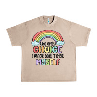 French Oak gay pride Urban Heavy Tee - MaliasSmallBusiness