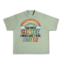 Oil Green gay pride Urban Heavy Tee - MaliasSmallBusiness