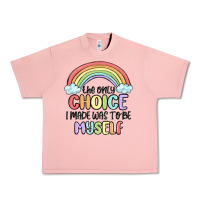Salmon gay pride Urban Heavy Tee - MaliasSmallBusiness