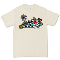 Bone ky yall western Premium Tee - CowhideDigitalArt