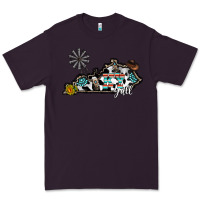 Plum ky yall western Premium Tee - CowhideDigitalArt