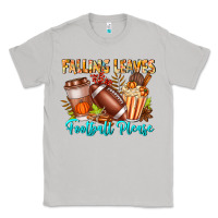 Moon Dust Falling Leaves Football Please Classic Tee - CowhideDigitalArt