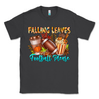 Smoke Falling Leaves Football Please Classic Tee - CowhideDigitalArt