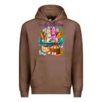Chestnut Happy Easter Day truck Premium Hoodie - HowdyJamesFarm