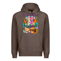 Coffee Happy Easter Day truck Premium Hoodie - HowdyJamesFarm