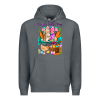 Rock Happy Easter Day truck Premium Hoodie - HowdyJamesFarm