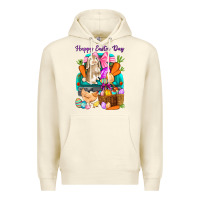 Sandshell Happy Easter Day truck Premium Hoodie - HowdyJamesFarm