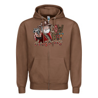 Chestnut cowboy christmas Zipper Hoodie - SublimationCraftShop