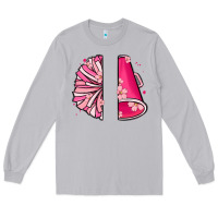 Moon Dust custom name cheerleader with megaphone Long Sleeve Tee - MaliasSmallBusiness