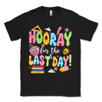 Black hooray for the last day white Classic Tee - JahusDesignShop
