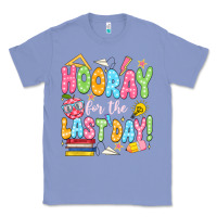 Colony Blue hooray for the last day white Classic Tee - JahusDesignShop