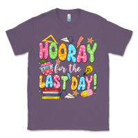 Lavender hooray for the last day white Classic Tee - JahusDesignShop