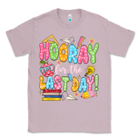 Lilac hooray for the last day white Classic Tee - JahusDesignShop