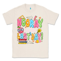 Natural hooray for the last day white Classic Tee - JahusDesignShop