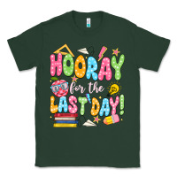 Sports Green hooray for the last day white Classic Tee - JahusDesignShop