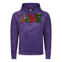 Cloud Purple Christmas Tree Love Vintage Hoodie - RanaPortraitStore