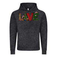 Vintage Black Christmas Tree Love Vintage Hoodie - RanaPortraitStore