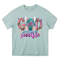 Arona with god all things are possible Heavy Core Tee - RacoonDesign