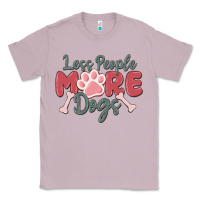 Lilac less people more dogs Classic Tee - MaliasSmallBusiness