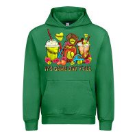 Emerald It's Game Day Y'all Softball Coffee Cups Urban Hoodie - FaDigitalArtStudio