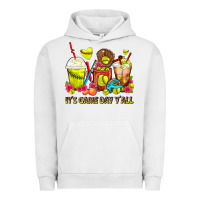 Pigment Lunar Rock It's Game Day Y'all Softball Coffee Cups Urban Hoodie - FaDigitalArtStudio