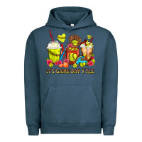 Pigment Midnight Navy It's Game Day Y'all Softball Coffee Cups Urban Hoodie - FaDigitalArtStudio
