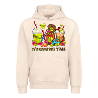 Sandshell It's Game Day Y'all Softball Coffee Cups Urban Hoodie - FaDigitalArtStudio