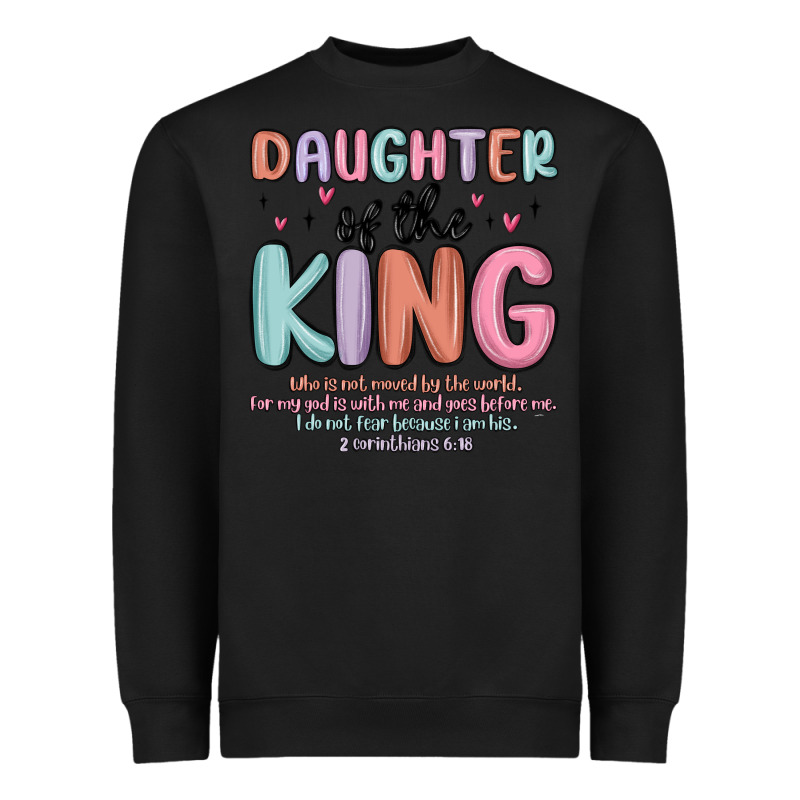 Daughter Of The King Heavyweight Sweatshirt by MaliasSmallBusiness | Teevron