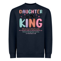 Navy daughter of the king Heavyweight Sweatshirt - MaliasSmallBusiness