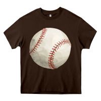Chocolate Brown baseball fa element Heavy Core Tee - FaDigitalArtStudio