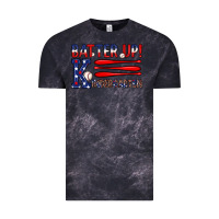 Cloud Black patriotic baseball kindergarten theme Vintage Tee - JahusDesignShop