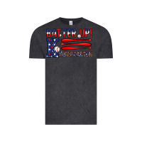 Vintage Black patriotic baseball kindergarten theme Vintage Tee - JahusDesignShop
