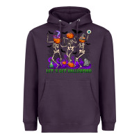 Plum Let's get halloweird Heavyweight Hoodie - NancyCooperArtShop