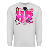 Dove Grey breast cancer hr human resources Premium Sweatshirt - texasbilliewilder