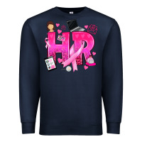 Navy breast cancer hr human resources Premium Sweatshirt - texasbilliewilder