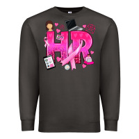 Smoke breast cancer hr human resources Premium Sweatshirt - texasbilliewilder
